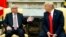 Дональд Трамп и Жан-Клод Юнкер