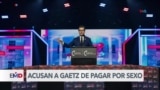 Informe acusa a exlegislador Matt Gaetz de pagar por sexo, incluso a menor de edad