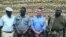 Ambassador Bruce Wharton at Naletale National Monument with Gweru mayor Hamutendi Kombayi (left) and Norbert Nhutsve (right), regional director of  National Museums and Monuments of Zimbabwe. (Photo/Taurai Shava)