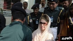 বিএনপি চেয়ারপারসন বেগম খালেদা জিয়া। (ফাইলে ফটো- এএফপি) 