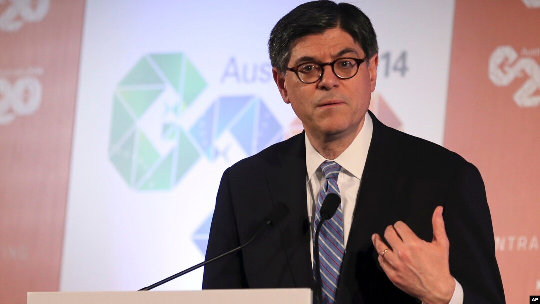 Menkeu AS Jack Lew Selasa (29/4) mengatakan sanksi-sanksi telah menyebabkan kerusakan substansial dalam ekonomi Rusia (foto: dok). 