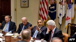 ბარაკ ობამას შეხვედრა დემოკრატებთან