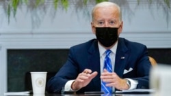 Presiden AS Joe Biden di Gedung Putih (foto: dok). 