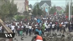 Wanafunzi waandamaa Goma wakipinga kifo cha mwenzao