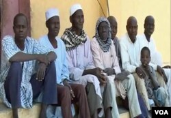 Former Boko Haram fighters are seen in Meri, Cameroon, April 9, 2021. (Moki Edwin Kindzeka/VOA)