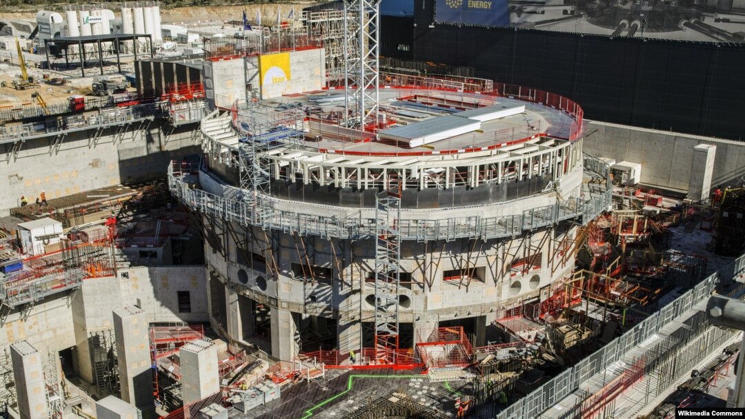 Fransa'da inşası devam eden Uluslararası Termonükleer Deneysel Reaktör (ITER)