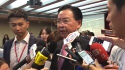 台湾外长吴钊燮说台湾今年联大推案计划在国际间寻求重要国家的支持
