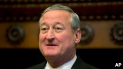 Walikota Philadelphia Jim Kenney di Balai Kota Philadelphia. (Foto: Dok)