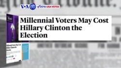 VOA60 Elections - The Atlantic: Millennial voters could make the difference between Hillary Clinton winning or losing