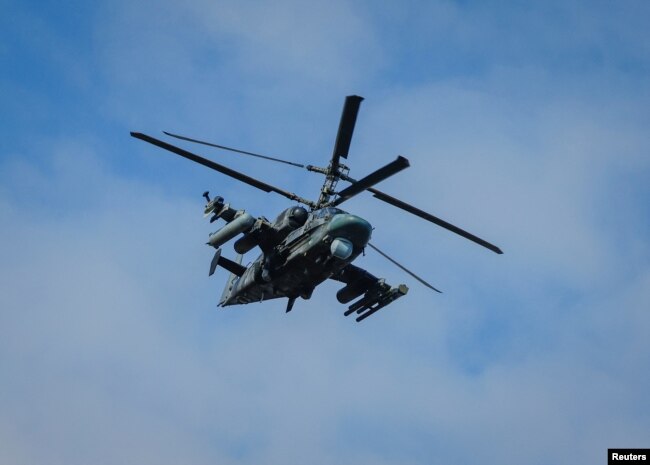 A Russian Ka-52 