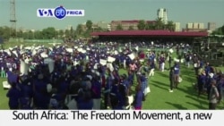 VOA60 Africa - S. African Anti-Zuma Alliance Demands President's Resignation