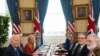 U.S. President Joe Biden meets with Britain's Prime Minister Keir Starmer at the White House in Washington