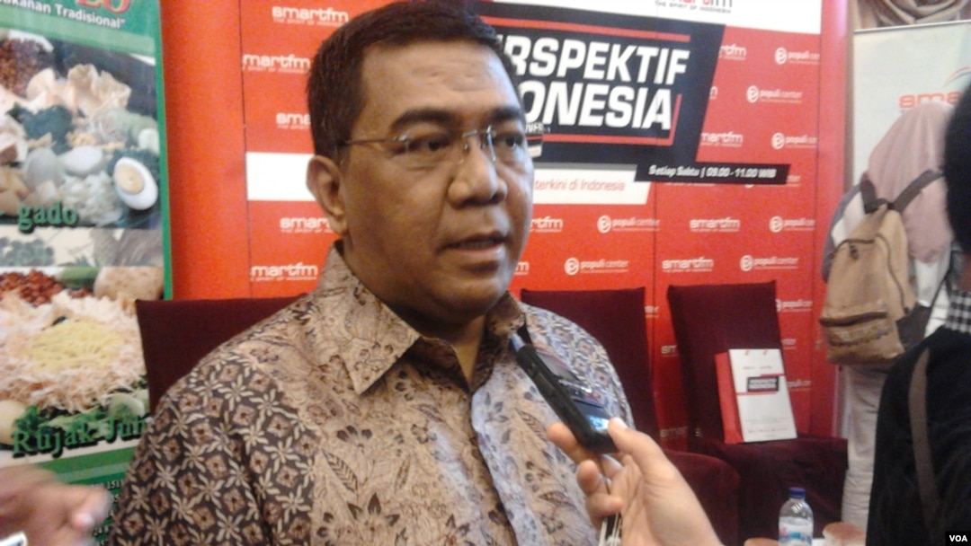 Wakil Ketua Umum Kadin Indonesia, Yugi Prayanto berharap pemerintah merespons cepat pelemahan nilai tukar rupiah untuk kepastian berinvestasi. Hal tersebut disampaikannya dalam dikusi di Jakarta, Sabtu (14/03/2015). (VOA/Iris Gera)