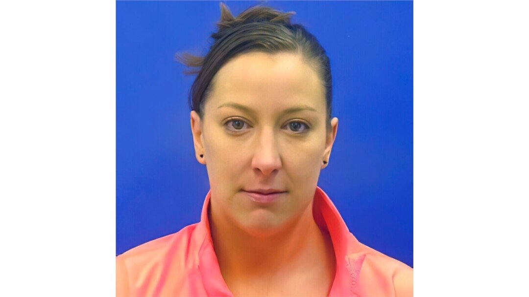 FILE - This undated driver's license photo from the Maryland Motor Vehicle Administration, provided to AP by the Calvert County Sheriff's Office, shows Ashli Babbitt.