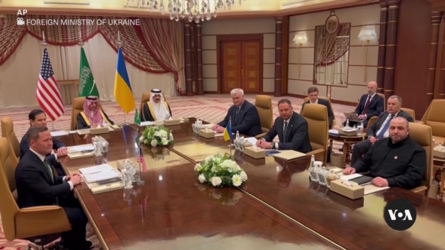 Ukraine agrees to US ceasefire proposal, Russia decision pending
