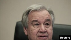 El discurso de Guterres dirigido a la Fundación Mandela de Sudáfrica fue pronunciado desde Nueva York, debido a la pandemia de coronavirus. 