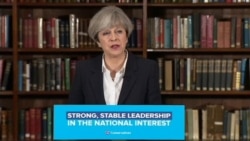 May: Election is ‘Crucial Question of Leadership’