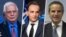 از راست: رافائل گروسی مدیرکل آژانس بین المللی انرژی اتمی، هایکو ماس وزیر خارجه آلمان و جوزپ بورل مسئول سیاست خارجی اتحادیه اروپا