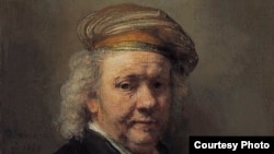 Rembrandt Self-Portrait, 1669. (Part of the Mauritshuis collection, The Hague)