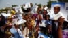 Supporters of candidate Aliou Diallo, leader of the Democratic Alliance for Peace (Alliance Democratique pour la Paix, or ADP-MALIBA) Party, attend an elelction rally in Bamako, Mali, July 26, 2018. 