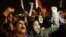 Protesters chant slogans during a demonstration in front of the presidential palace in Cairo, Egypt, Sunday, Dec. 9, 2012.