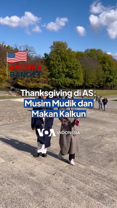 Thanksgiving di AS Musim Mudik dan Makan Kalkun