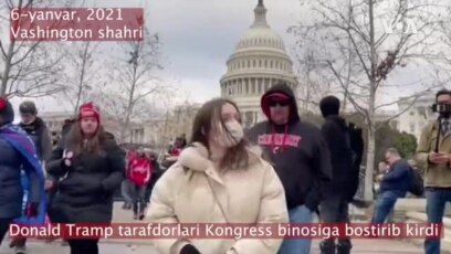 Tramp tarafdorlari Kongressga bostirib kirdi