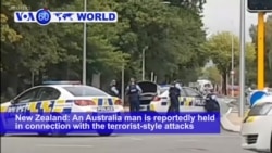 VOA60 World PM - New Zealand Arrests Suspects Linked to Mosque Attacks