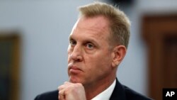 Le secrétaire à la Défense par intérim, Patrick Shanahan, devant les députés américains, le 1 mai 2019, Capitol Hill, à Washington. (AP Photo / Jacquelyn Martin)