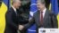 Генеральный секретарь НАТО Йенс Столтенберг и Петр Порошенко