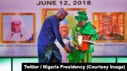 Le président Muhammadu Buhari a annoncé que la journée de la démocratie, jusqu’ici célébrée le 29 mai de chaque année, sera désormais observée le 12 juin à partir de 2019 au Nigeria.