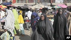 Wata kasuwa a Maiduguri, Nijeriya