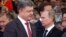 Петр Порошенко и Владимир Путин