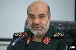 FILE—This undated picture from Iran's Fars news agency on April 2, 2024 shows Iranian Brigadier General Mohammad Reza Zahedi -- a senior commander of the Islamic Revolutionary Guard Corps' foreign operations arm, the Quds Force.
