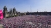 FILE — People take parte in a march organized by citizen organizations demanding that electoral autonomy be respected in the upcoming general elections in downtown Mexico City, February 18, 2024.