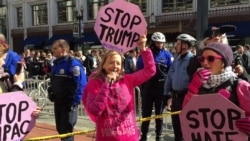 Code Pink Protests Trump at AIPAC
