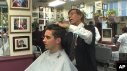 After 47 years of being Diego D'Ambrosio's professional home, a stretch of the Dupont Circle street in front of his salon was renamed for him.