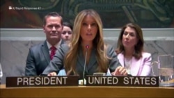 멜라니아 여사, 유엔 안보리 주재…“자유를 위한 희생과 세계 평화” 강조
