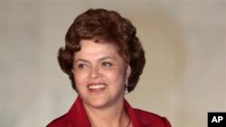 巴西新当选的总统罗塞夫