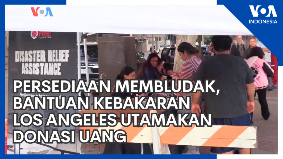 Persediaan Membludak, Bantuan Kebakaran Los Angeles Utamakan Donasi Uang