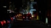 A street is dark during a blackout in San Juan, Puerto Rico, Dec. 31, 2024.