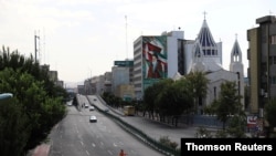 21일 이란 테헤란 시내.