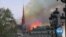 Gigantesque incendie à la cathédrale Notre-Dame de Paris