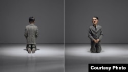 A statue of Adolf Hitler was sold for $17.2 million at an auction Sunday. (Christie's)