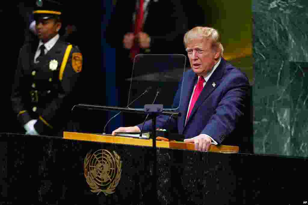 UN General Assembly Trump