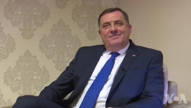 DODIK ZA GLAS AMERIKE: Rat među narodima i ljudima u BiH apsolutno nije moguć
