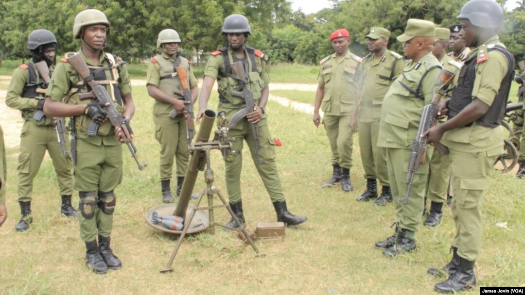 Abashinzwe umutekano mu gihugu cya Tanzaniya