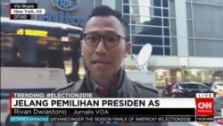 Laporan Langsung VOA untuk CNN: Jelang Pemilihan Presiden AS