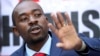 Opposition Movement for Democratic Change (MDC) leader Nelson Chamisa addresses a media conference following the announcement of election results in Harare, Zimbabwe, Aug. 3, 2018. 