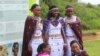 Members of Team Lioness are members are seen in traditional garb on a day off from work. (Courtesy - Patrick Papatiti, Commander of the Olgululului Community Wildlife Rangers)